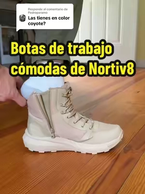 Respuesta a @Pedroparamo Botas de trabajo cómodas y ligeras, suela antideslizante, con punta resistente a impactados y suela antideslizante #tiktokshopcreatorpicks #dealsforyoudays #summerwins #workboots #tacticalboots 