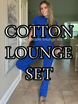 i feel the type now with cotton sets #loungeset #loungewear #cottonset    