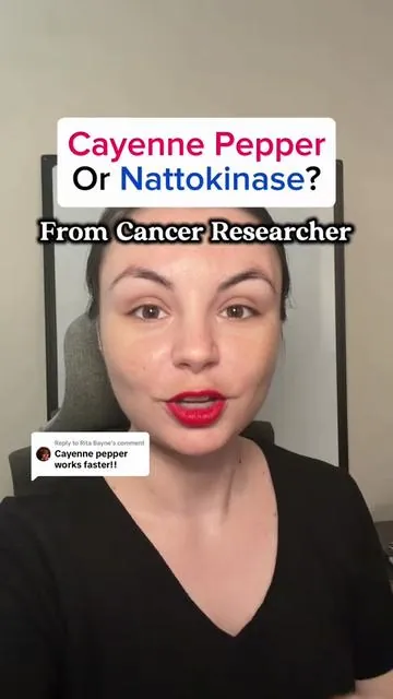 Replying to @Rita Bayne cayenne pepper has its place, but nattokinase is a winner in many other ways! #nattokinase #hearthealth #bloodpressure #cayennepepper #holistichealth 