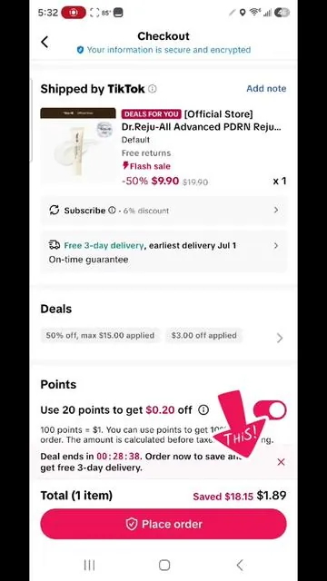 See how low you can get the price on this. I am getting it for less than a couple of  bucks shipped for free directly to me. Such a great deal!!  #dealsforyoudays #dealsforyoudaysproduct 