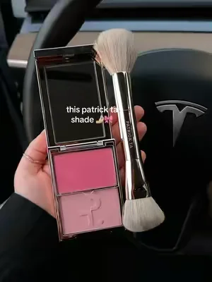 Just enough 🍦🎀 grab it while it’s on sale 🤫 #patrickta #patricktabeauty #blush #dealsforyoudays #blushtrend 