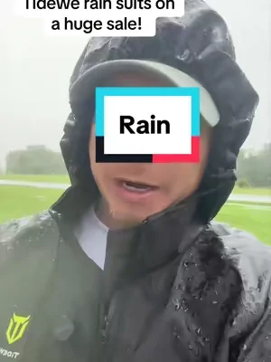 Get a rain suit before you need it. This tide we rainsuit is one of the best I’ve ever had. #dealsforyoudays #SummerWins #Rain #Suit #Tidewe 