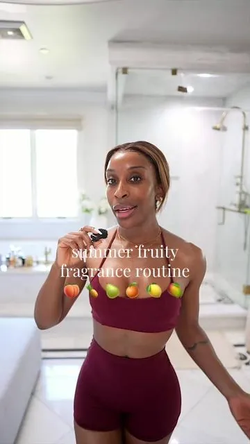 fragrance routine! summer fruity edition 🍑🍍🍐🍊🍋🥭 #summerfragrance #morningroutine #grwm #forvrmood #josiemaran