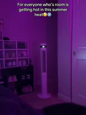 Summer is here and this helps so much🙌😴 #bedroomfan #coolingfan #fan #dealsforyoudays #hotsummernights 
