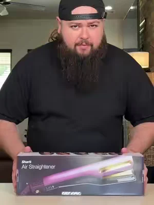 The Shark SilkiPro Hair Straightener and Dryer is on HUGE SALE right now 🔥 Check link for current pricing #sharksilkipro #hairstyling #wettostraight #tiktokshopcreatorpicks #hairtool 
