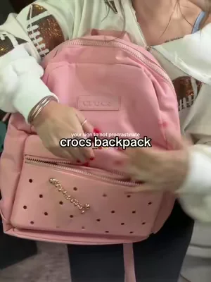 #crocs #crocsbackpack #backpack #bookbag #backtoschool