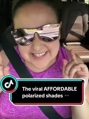 The affordable option! 🕶️ #polarizedsunglasses #polarizedsunglass #sunglasses #sunglassesfashion #tiktokmademebuyit 