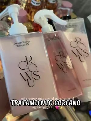 Este es el olor para tu cabello que va a volver loco a tu crush. 😍 Si tu pelo se ve opaco, con frizz y sin vida, esta rutina coreana no te va a fallar. Viene con shampoo, tratamiento y leave-in para ayudar a reparar el cabello dañado, controlar el frizz y dejarlo mucho más suave y brillante. Créeme, lo vas a amar, porque no hay nada mejor que un cabello con efecto glass hair… y con un olor tan rico que no vas a dejar de tocarlo. 🫧💖✨ #DealsForYouDays #summerwins #TikTokShopDealsforYouDays #glasshair #tratamientocapilarcoreano 