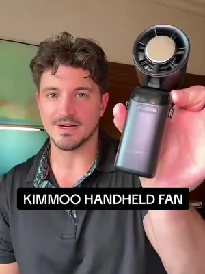 It’s a fan & a mini A/C 🥶❄️ #portableac #handheldfan #acfan #summerheat #tiktokshop 