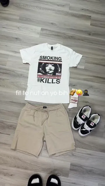 calm fits for the crib #baggyshorts #animetee #vans #dealsforyoudays #summerwins 