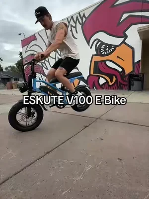Might have to hit a bigger drop if you guys don’t believe this is the most durable E-Cruiser out there! #ebike #electricbike #emoto #dealsforyoudays 
