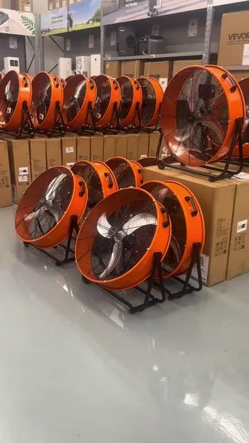 【DealsForYouDays】VEVOR Drum Fan 24 Inch High Velocity Industrial Shop FanHeavy Duty Commercial Use 3-Speed 8600CFM360°Adjustable Tilting Industrial Floor Fan for Warehouse,Workshop,FactoryBasement, Standing Fan, Adjustable Fans ##summerwins##DealsForYouDays##VEVORSuperBrandDay##fyp##WorldCup2026