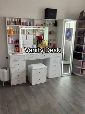 #vanity #vanitydesk #makeupvanity 