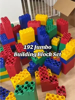 These giant blocks have been one of the best investments for keeping my kids busy. They build forts, obstacle courses, towers, and come up with something new every single day. 🙌🧱  #BiggoBlocks #STEMToys #dealsforyoudays  #tiktokshopdealsforyoudays  #summerwins 