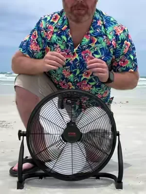 【fathersdaygift】VEVOR Cordless Fan 16 in, Portable Quiet Personal Fan for Home or Office, 360 Degree Manual Pivoting Head, Stepless Speed Regulation High Velocity Cordless Fan, Heavy Duty Metal Industrial Floor Fans ##vevor##portablefan##cordlessfan##fan##dealsforyoudays