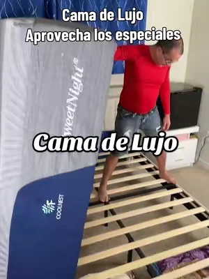 Aprovecha los especiales. Cama de lujo. #camadelujo #luxurybed #cama #dealsforyoudays 
