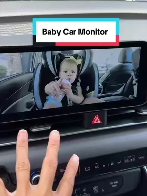They finally make baby car cameras that connect to Apple car play! The quality is SO good!!!! Only works with iPhone not android!! #babycarcamera #babycamera #newborn #babycarmonitor #babymonitor 