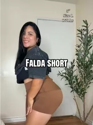 Falda short #dealsforyoudays #falda #summerwins #summerVibes #fashion 