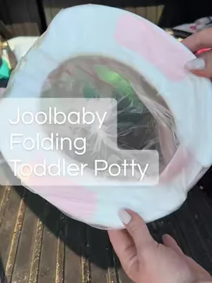 Potty training gets so much easier when you’re ready for those “I have to go NOW!” moments. 🚽🤍 #portablepottytraining #toddlertoilettraining #pottytrainingtips #travelwithtoddler #mommusthaves