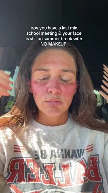 No makeup needed with this insane color correcting tinted serum from Tarte @tarte cosmetics #tintedserum #colorcorrection #tarte #tartecctintedserum 