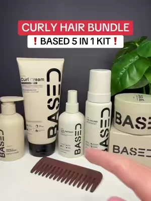 The Complete Curly Hair Bundle #basedbodyworks 