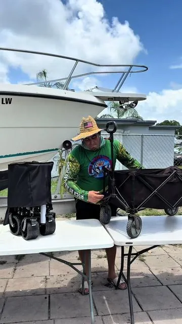 🚛💪 Lleva todo en un solo viaje con el Sweetcrispy Wagon Cart. Su diseño plegable, extra largo y resistente soporta hasta 440 lb, ideal para la playa, camping, compras, deportes, jardinería y mucho más. Sus ruedas todoterreno hacen que transportar equipos y accesorios sea fácil y cómodo. ¡Práctico, resistente y listo para cualquier aventura! #DealsForYouDays #SummerWins #TikTokShopDealsforYouDays #SuperBrandDay #[Deals for You Days) Sweetcrisp #HeavyDuty