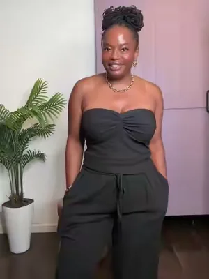 @btfbm_us BTFBM Two-Piece Sets For Women Summer Ribbed Strapless Twist Knot Tube Top Pants Set Casual 2026 Beach Vacation Outfits #DealsForYouDay #summervibes  #TikTokShopSummerTurnUp #shippedbytiktok 