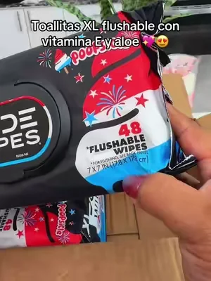 #DealsForYou #TikTokCreatorPicks #TikTokShopSummer #DudeWipes #FlushableWipes        Precios, disponibilidad y promociones sujetos a cambios sin previo aviso.