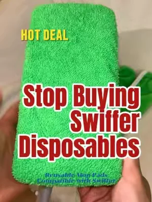 I switched to reusable Swiffer pads and never looked back.😍🧼 #swiffer #swifferhack #dealsforyoudays #tiktokshopdealsforyoudays #summerwins 