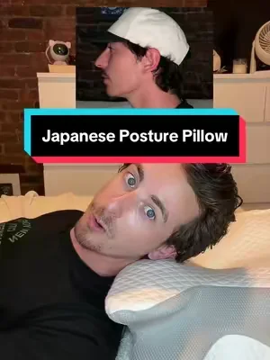 I wish I had this posture pillow years ago #cervicalpillow #ergonomicpillow #healthysleep #neckpain #bettersleep 