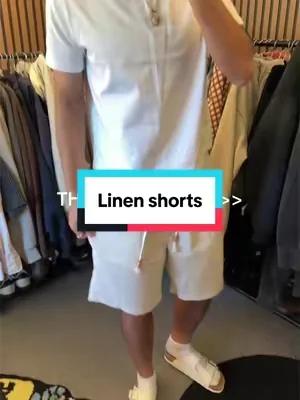 Perfect new summer shorts. #coofandy #summershorts #linenshorts 