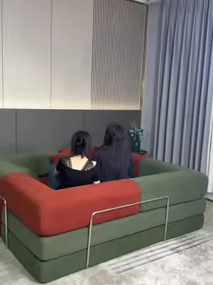 Love in sofa#Boxedsofa #sofabed #apartmenttour #summerwins 