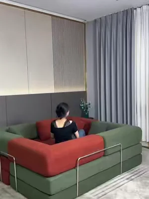 An interesting sofa#dealsforyoudays #sofabed #summerwins #sofa #homedecor 