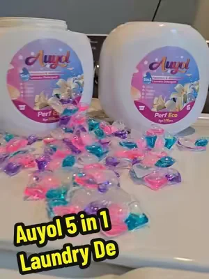 Auyol 5 in 1 Laundry Detergent #detergent #auyolwashingmachinepods  #Summerwins #goodquality #dealsforyoudays 