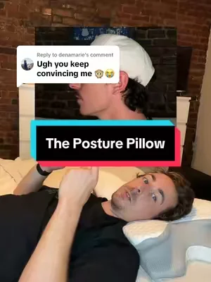 Replying to @denamarie get ready to sleep like a baby #cervicalpillow #healthysleep #neckpain #lowerbackpain #bettersleep 