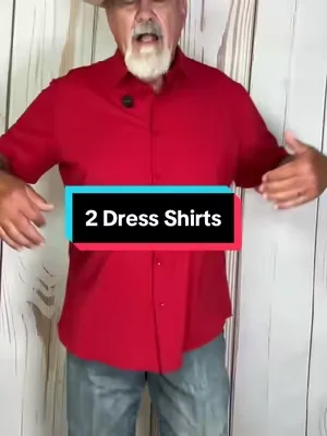 Men’s short sleeve performance dress shirt. #summervibes #dealforyoudays #shirt#mensfashionwear #comfortable 