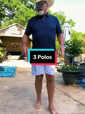 Men’s 3 pack of performance polo shirts. #men #shirt#dealforyoudays #summervibes 