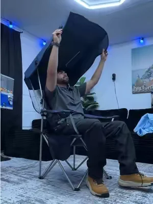 Silla ideal para la playa, el parque camping o cualquier día al aire libre💯 #campingchair #foldablechair #beachchair #Summerwins #SummerVibes 