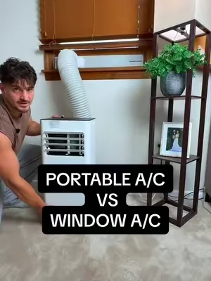 Which is better for you? #portableac #windowac #airconditioner #summerheat #tiktokshop 