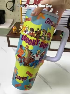 1 Pc 40oz insulated mug #cup #tumbler #scoobydoopapa #globalpick #sportlightfinds 