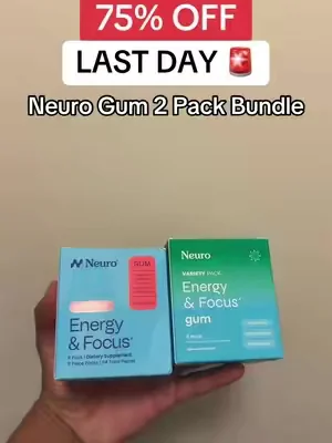 Get it today! #dealuxe #neurogum #tiktokshop #deals 