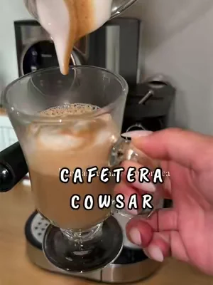 COWSAR Espresso Machine 20Bar, Cappuccino Machine with Automatic Milk Frother, Touch Screen, 3 in 1 Professional Espresso Maker with Dual Heating System & Capsule Compatible (Black) ☕️🤠🥮 #DealsForYouDays #summerwins #TikTokShopDealsforYouDays #cafeteracowsar #cafetera3en1cowsar 