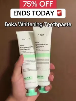 2 Pack as well! Get it today! #dealuxe #toothpaste #boka #tiktokshopdeals 