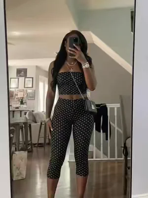 🥰🥰🥰 polkadot summer #fyp #outfitinspo #polkadotjumpsuit #polkadotoutfits #2pieceset 