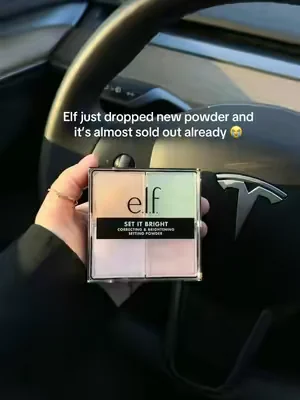 Girls, run 🐆 new elf powder is almost out of stock 😭 #elfcosmetics #powder #settingpowder #blurringpowder #dealsforyoudays 