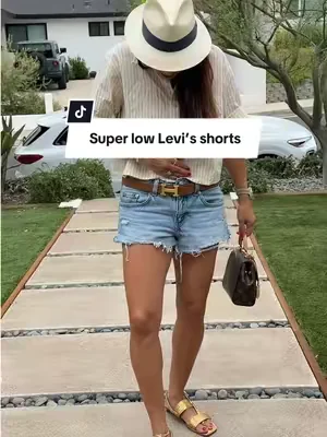 Super low Levi’s cutoff shorts are the perfect pair for all summer long! #leviscutoffshorts #vintagelevishorts #dealsforyoudays #tiktokshopcreatorpicks #liveinlevis@Tillys 