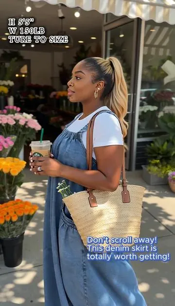 Women's Bohemian Washed Denim Strapless Long Dress #tiktokshop #foryou #usa_tiktok #trendyyy #ootdinspo 