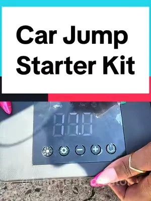 Replying to @𝒩𝑒𝓈𝓈𝒾𝑒𝑒𝐵💋 never leave home without this car jump starter kit #dealsforyoudays #tiktokshopmemorialday #PortableCarJumpStarter #CarJumper #JumperCables   
