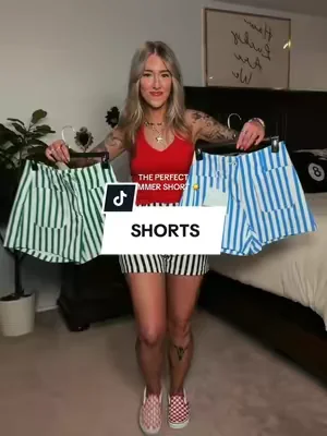 I’m 5’3” 135lbs wearing a 6, I also fit a 4! So just preference on tightness with sizing! #stripeshorts #stretchyshorts #summershorts #womensshorts #dopaminedressing 