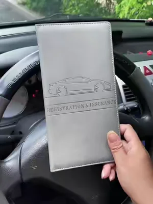 Mi mujer siempre tenía un lío de papeles en el coche y después de comprarle esta bolsa organizadora de archivos para el coche, ¡los papeles quedaron ordenados! 48J #cardholderwallet #carhacks #gift #🇺🇸 #tiktokmademebuyit           